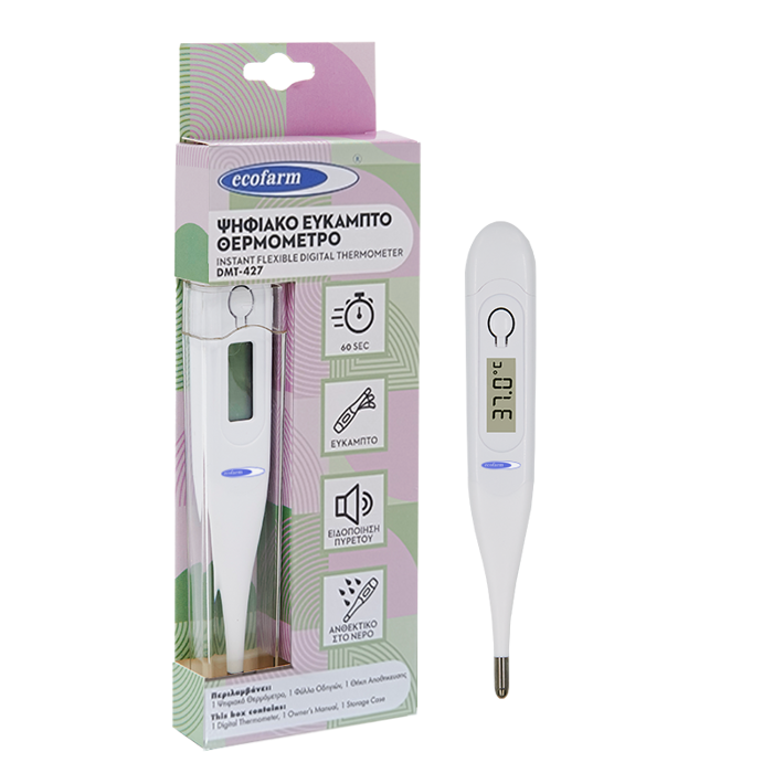 ThERMOMETRO PsIFIAKO ECOFARM FLEX TIP DMT-427